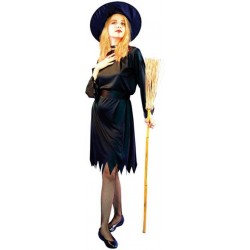 Déguisement noir sorcière femme Halloween