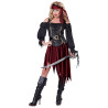 Déguisement pirate rebelle femme Jadeo