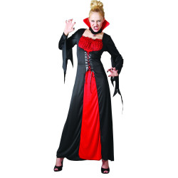 Déguisement vampire élégant femme Halloween Jadeo