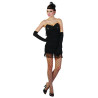 Déguisement charleston sexy femme noir Jadeo