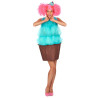 Déguisement cupcake turquoise femme Jadeo