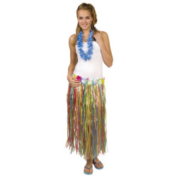 Jupe longue multicolore Hawaï femme Jadeo