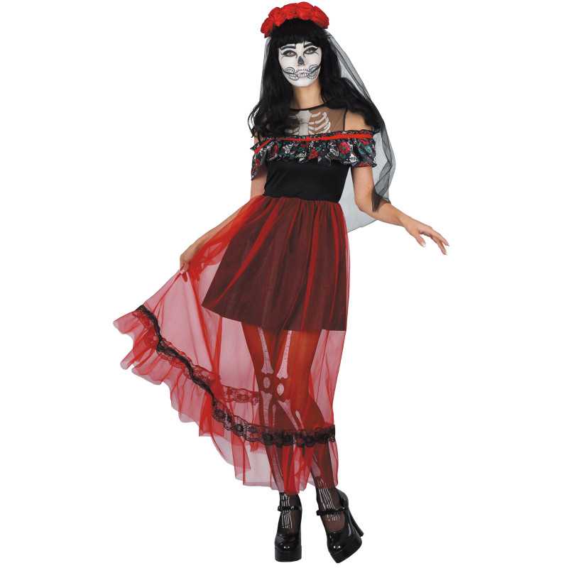 Déguisement Dia de los Muertos femme