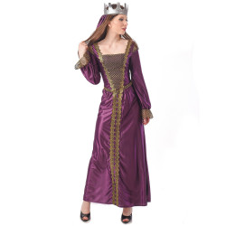 Déguisement princesse médiévale femme Jadeo