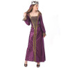 Déguisement princesse médiévale femme Jadeo