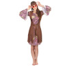 Déguisement hippie motif paisley femme Jadeo