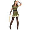 Déguisement archer vert des bois femme Jadeo