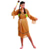 Déguisement indienne robe longue femme Jadeo