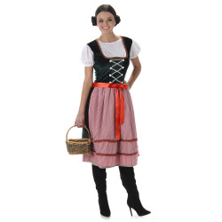 Déguisement Bavaroise robe longue femme Jadeo