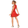Déguisement pompom girl USA rouge femme Jadeo