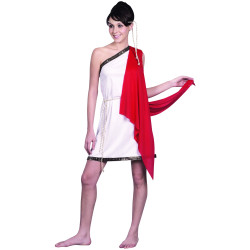 Déguisement déesse romaine courte femme Jadeo