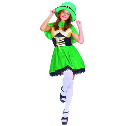 Déguisement leprechaun St Patrick femme Jadeo