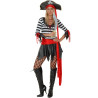 Déguisement pirate ceinture rouge femme Jadeo