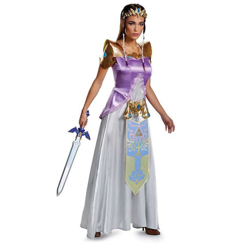 Déguisement princesse Zelda deluxe femme