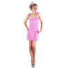 Déguisement charleston rose poudré femme Jadeo