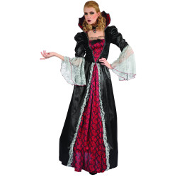 Déguisement deluxe vampire baroque femme Jadeo