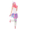 Déguisement de licorne multicolore femme Jadeo