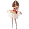 Déguisement clown terrifiant beige femme Jadeo