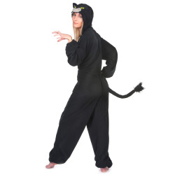 Déguisement combinaison panthère noire femme Jadeo
