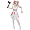 Déguisement demoiselle d'honneur zombie femme Halloween Jadeo