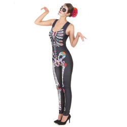 Déguisement Squelette Dia de los muertos femme Jadeo