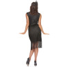 Déguisement grande taille robe Charleston noire femme Jadeo