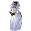 Déguisement mariée fille avec voile Jadeo