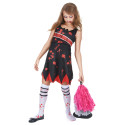 Déguisement pompom girl zombie fille Halloween Jadeo