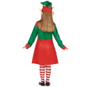 Déguisement robe elfe de Noël fille