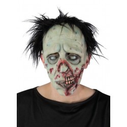 Déguisement Masque Zombie Cheveux Adulte - Costume Masque The Duck