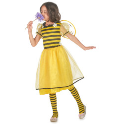 Déguisement abeille tutu avec ailes filles Jadeo