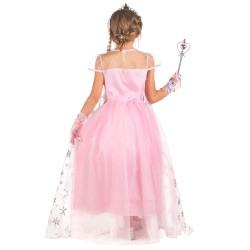 Déguisement et accessoires de princesse rose fille Jadeo