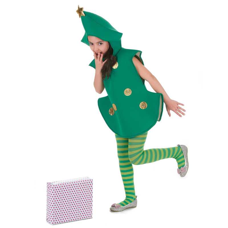 Déguisement Sapin 3D enfant Jadeo