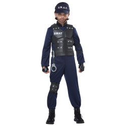 Déguisement swat luxe enfant Jadeo
