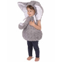 Déguisement éléphant gris enfant