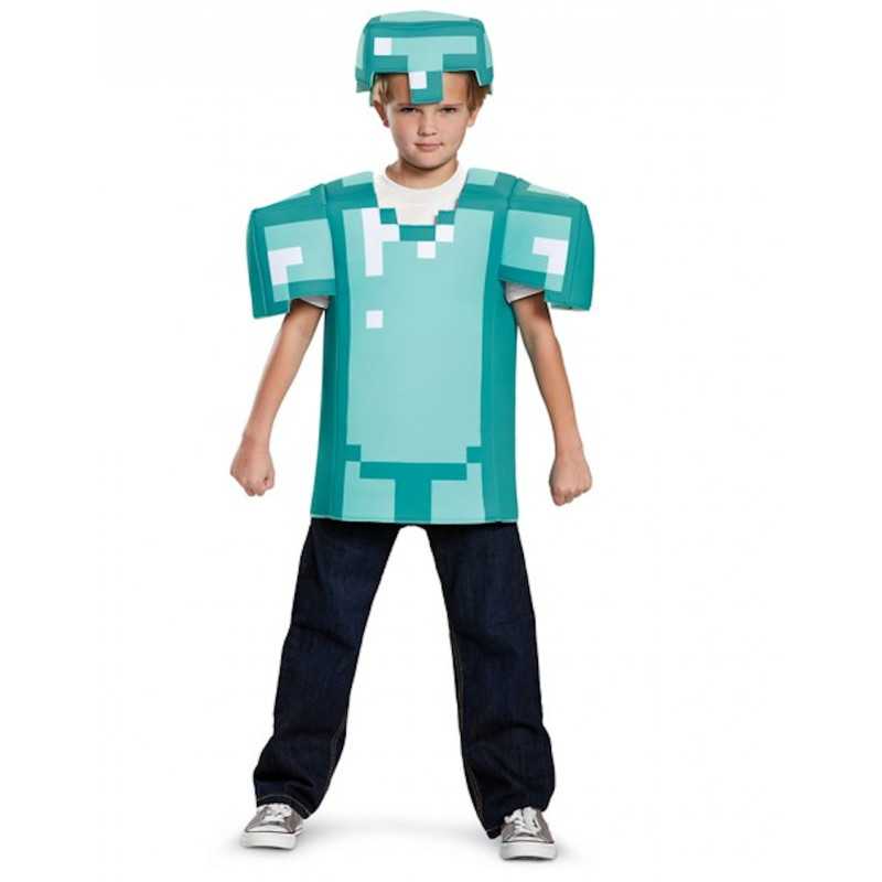 Déguisement armure Minecraft enfant