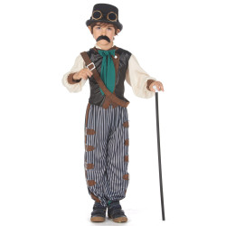Déguisement steampunk dandy  enfant Jadeo