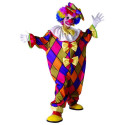 Déguisement Clown à  carreaux enfant