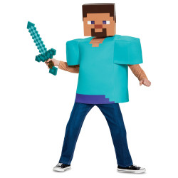 Déguisement Steve Classique Minecraft enfant Jadeo