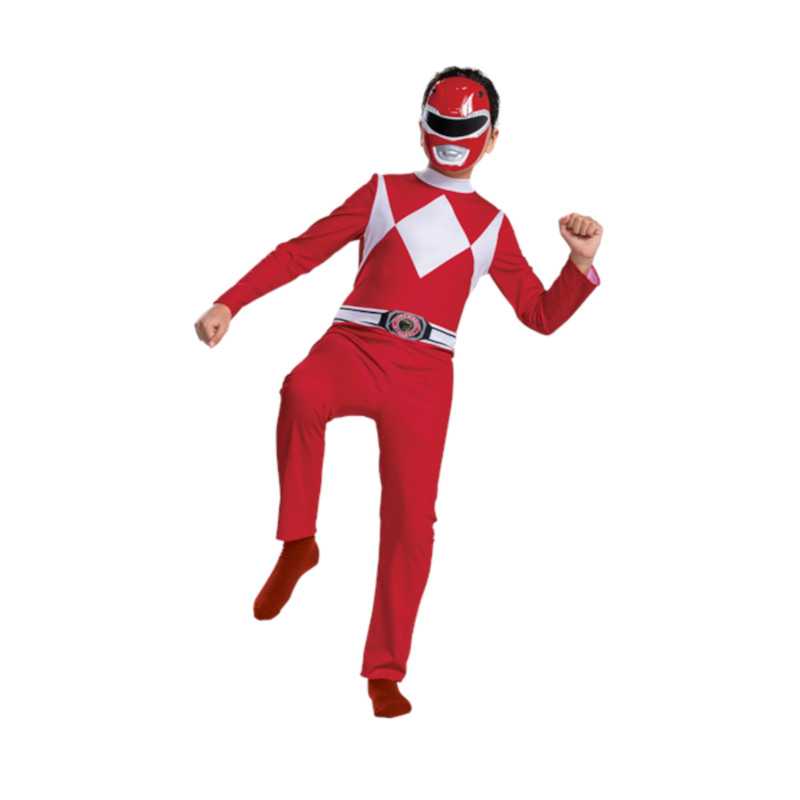 Déguisement Power Rangers rouge classique enfant