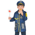 Kit déguisement et accessoires de policier enfant