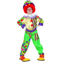 Déguisement clown bariolé garçon Jadeo