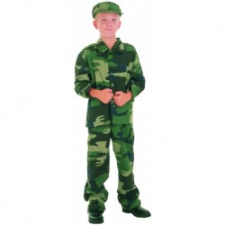 Déguisement militaire camouflage garçon