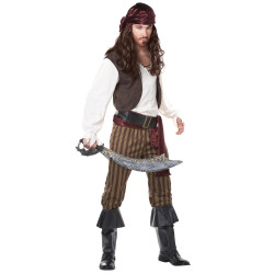 Déguisement Pirate adulte Jadeo