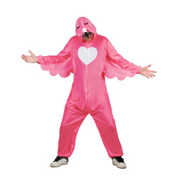 Déguisement flamant rose adulte Jadeo