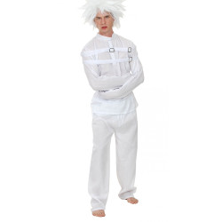 Déguisement fou camisole adulte Halloween Jadeo