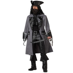 Déguisement Pirate sombre adulte Jadeo