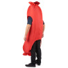 Déguisement saucisse rouge adulte Jadeo - Déguisement homme The Duck