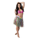 Jupe hawaïenne multicolore adulte