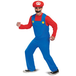 Déguisement Mario classique adulte Jadeo